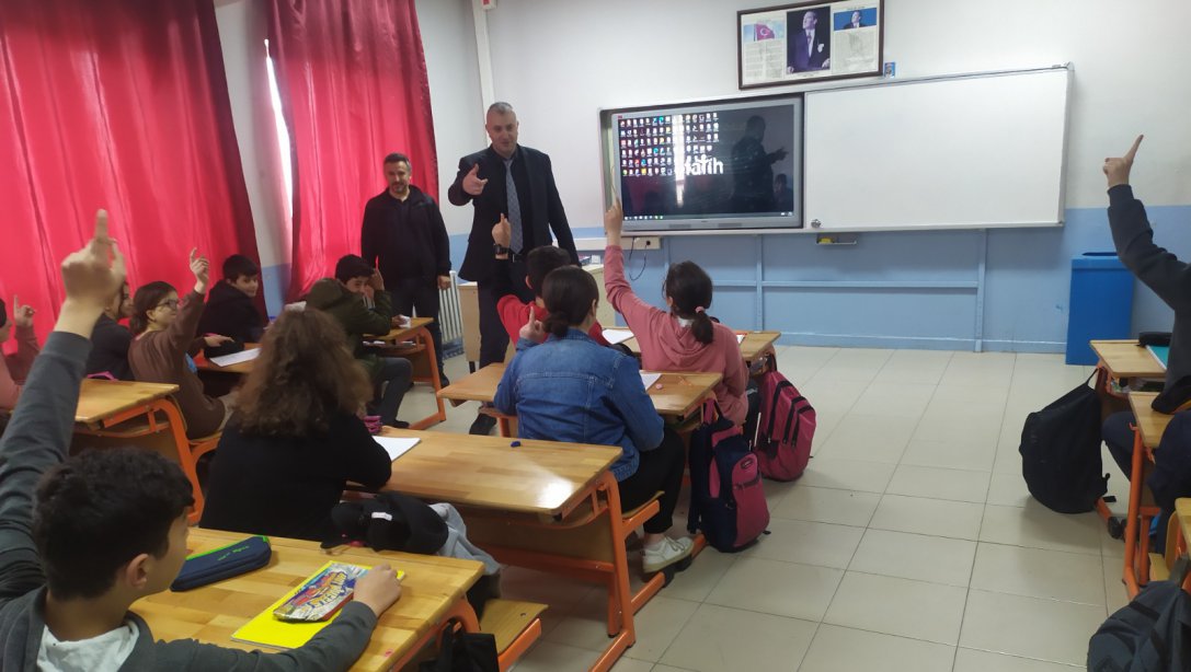 Tokuşlar İlkokulu, Tokuşlar Ortaokulu ve Düzağaç Ortaokulu'na Ziyaret